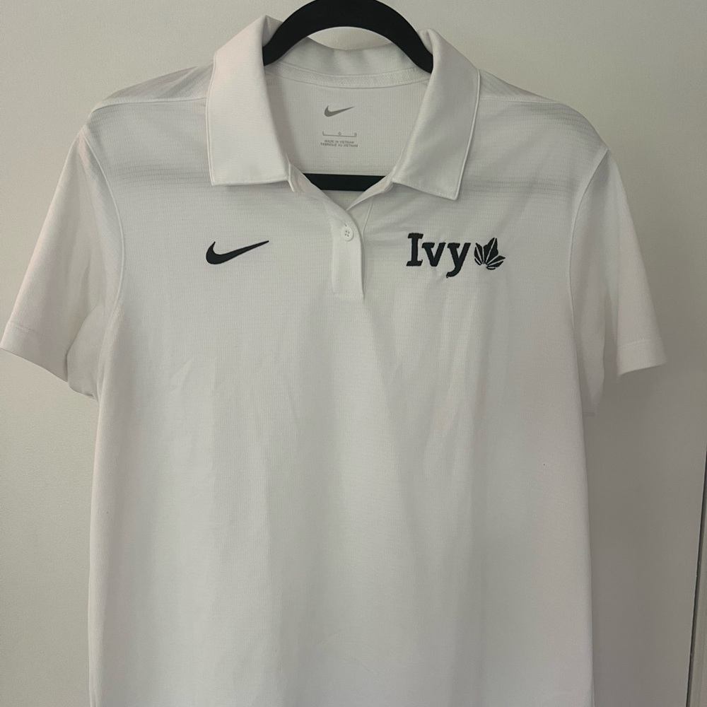 Nike White Polo Shirt